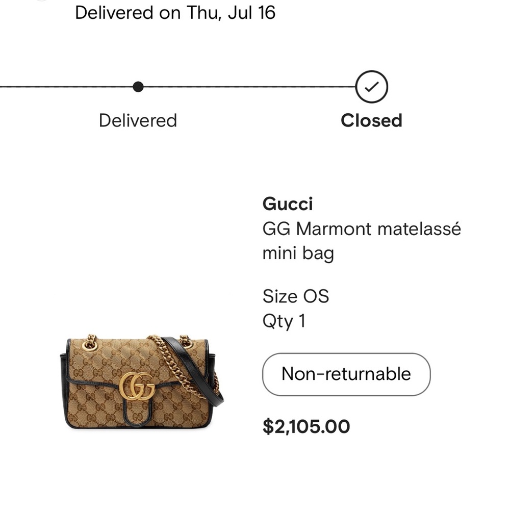 GUCCI BAG - Picture 4 of 5